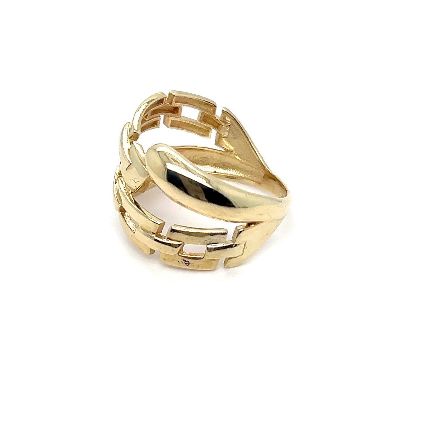 10K Yellow Gold Multi-Band Ring – Size 10.75 – 4.0g