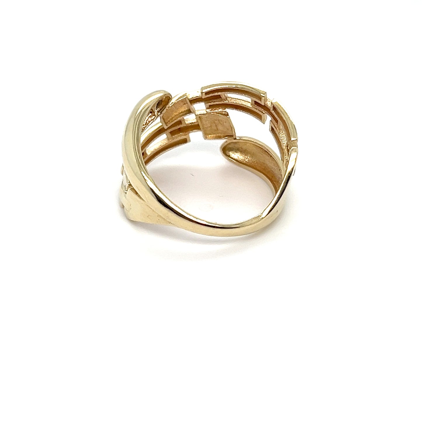 10K Yellow Gold Multi-Band Ring – Size 10.75 – 4.0g