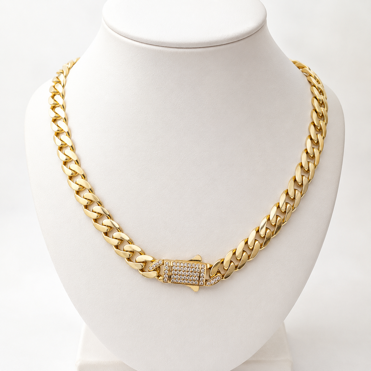 14K Semi-Solid Monaco Chain – 24.28g | 18 Inches